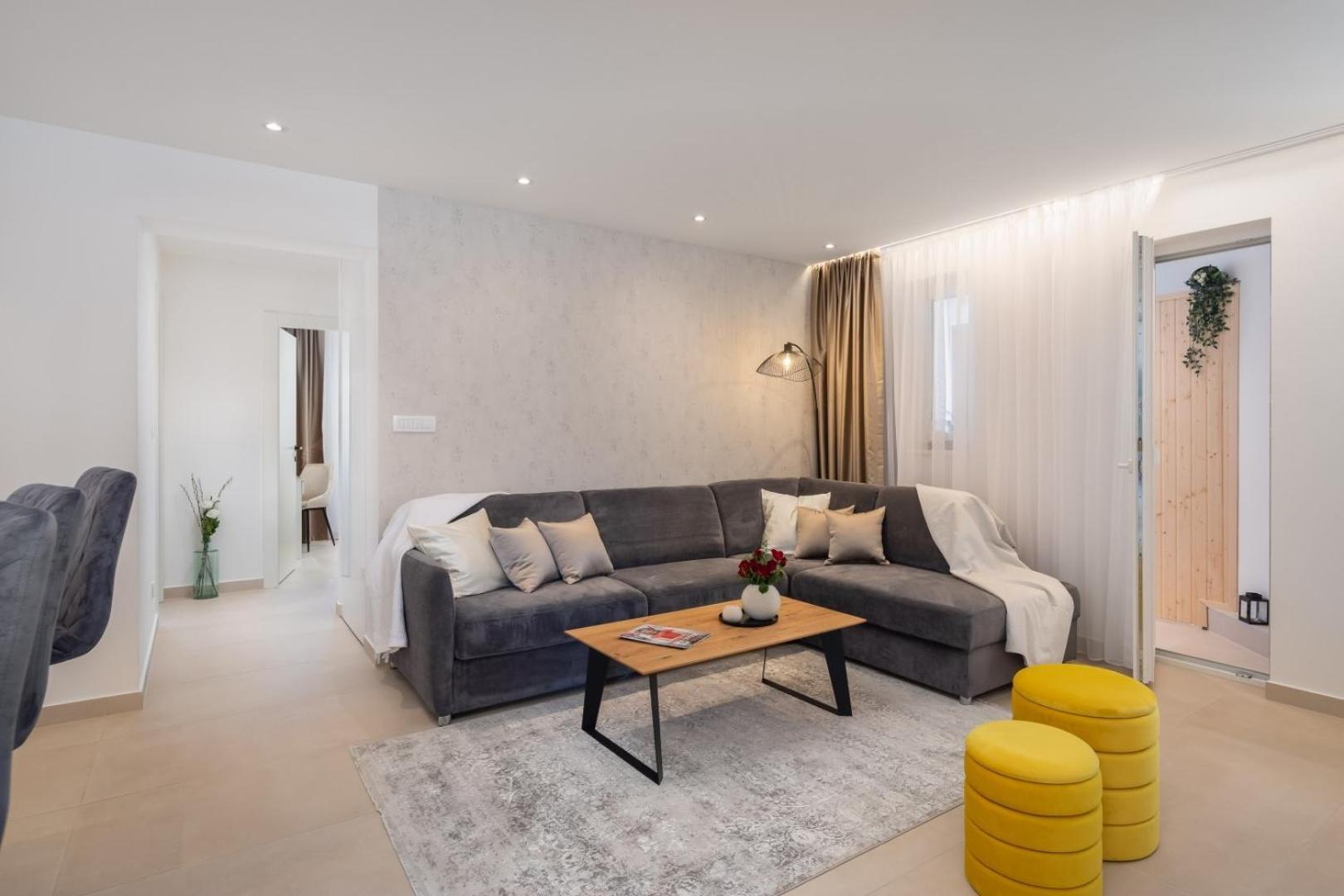 Luxury Apartment Silvery In Split Center With Jacuzzi, Sauna And Parking Zewnętrze zdjęcie